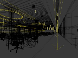 office meeting room reception hall 11 3D Model
