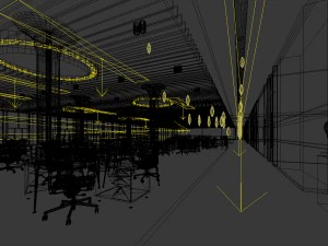 office meeting room reception hall 11 3D Model