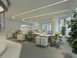 escrit&oacute;rio sala de reuni&atilde;o sala de recep&ccedil;&atilde;o 12 Modelo 3D