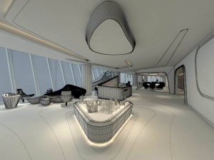 office meeting room reception hall 12 3D Model