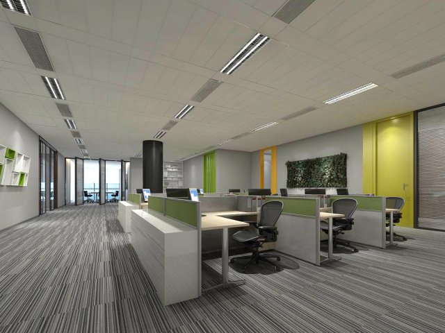 office meeting room reception hall 13 3D 模型 .c4d .max .obj .3ds .fbx .stl .blend 