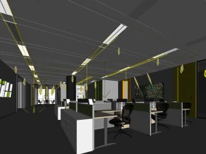 office meeting room reception hall 13 3D Model