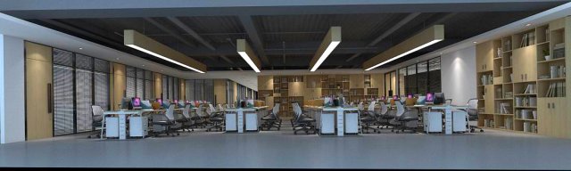 office meeting room reception hall 14 3Dモデル .c4d .max .obj .3ds .fbx .stl .blend