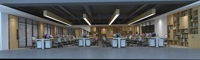 office meeting room reception hall 14 3D Model .c4d .max .obj .3ds .fbx .stl .blend 