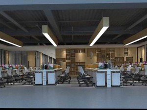 office meeting room reception hall 14 3D मॉडल