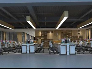 オフィス 会議室 レセプションホール 14 3Dモデル