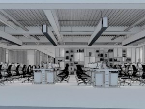 office meeting room reception hall 14 3Dモデル