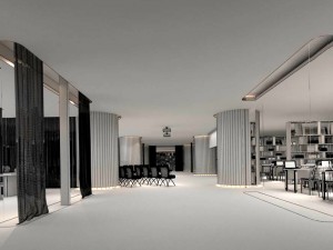 office meeting room reception hall 15 3D Модель