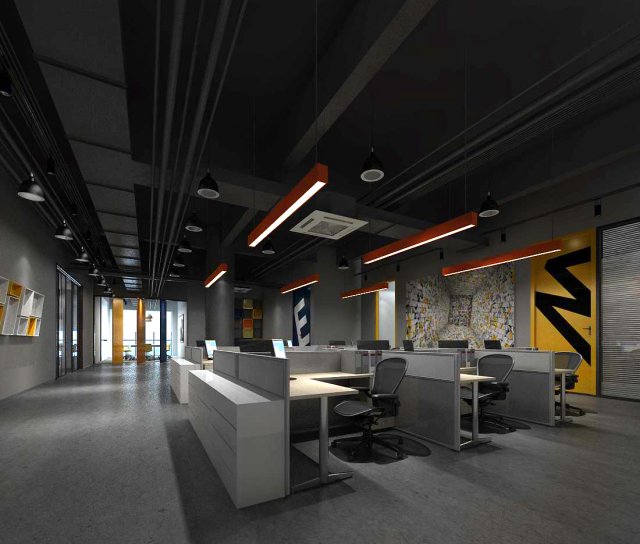office meeting room reception hall 16 Modèle 3D .c4d .max .obj .3ds .fbx .stl .blend 