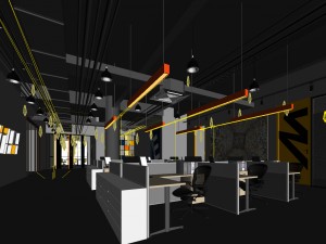office meeting room reception hall 16 Modèle 3D