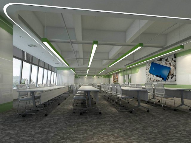 office meeting room reception hall 17 3D 모델 .c4d .max .obj .3ds .fbx .stl .blend 