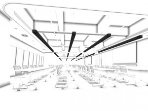 office meeting room reception hall 17 3D 모델