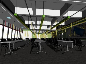 office meeting room reception hall 17 3D 모델