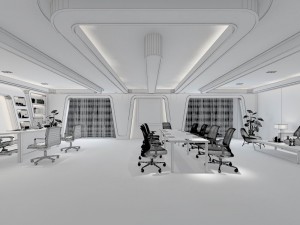 office meeting room reception hall 18 Model 3D