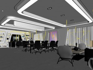 office meeting room reception hall 18 Model 3D