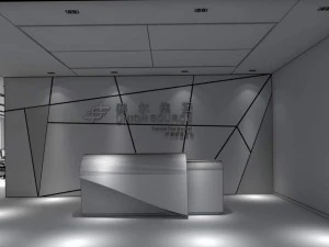 office meeting room reception hall 19 3D Model