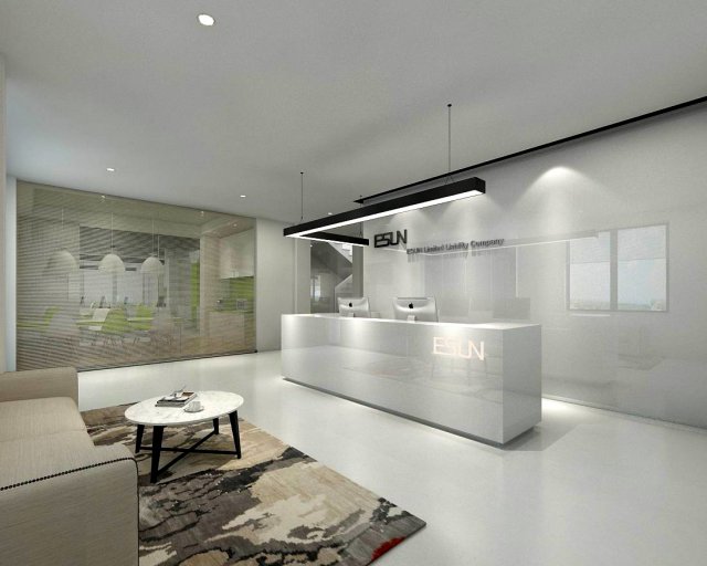 office meeting room reception hall 20 Modelo 3D .c4d .max .obj .3ds .fbx .stl .blend