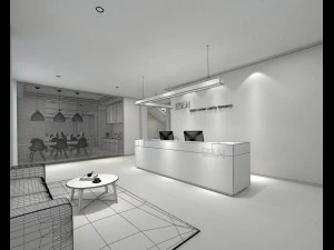 office meeting room reception hall 20 3D Model