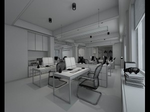 office meeting room reception hall 20 Modelo 3D