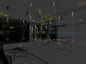 office meeting room reception hall 20 3D Model