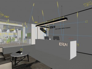 office meeting room reception hall 20 Modelo 3D