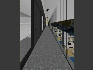 office meeting room reception hall 21 3D Model