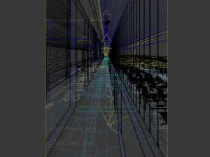 office meeting room reception hall 21 3D Model