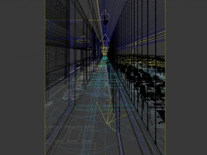 office meeting room reception hall 21 3D Model