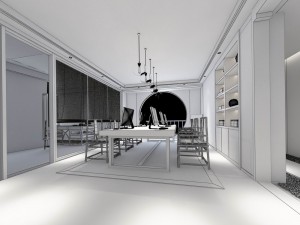 office meeting room reception hall 23 3D Model