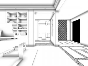 office meeting room reception hall 23 3D Model