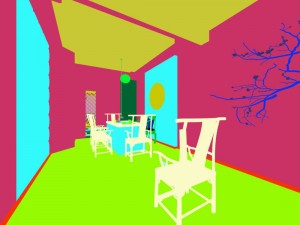 office meeting room reception hall 23 3D Model