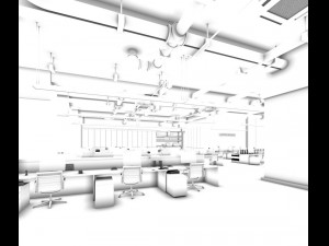 office meeting room reception hall 24 3Dモデル