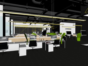 office meeting room reception hall 24 3Dモデル