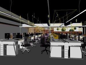 office meeting room reception hall 31 Modèle 3D