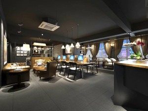 office meeting room reception hall 32 3D Model