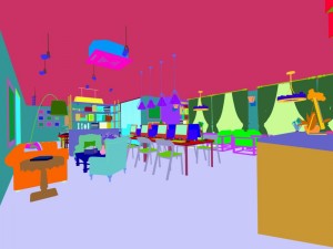 office meeting room reception hall 32 3D Model