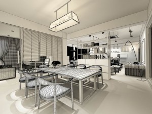 office meeting room reception hall 32 3D Model