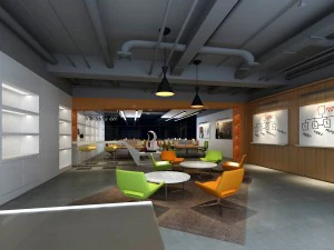 office meeting room reception hall 35 3D Model