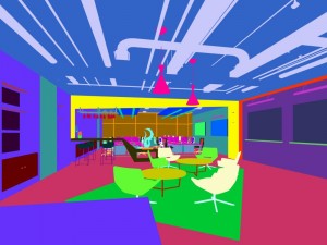 office meeting room reception hall 35 Modelo 3D