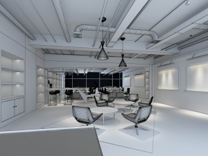 office meeting room reception hall 35 Modelo 3D
