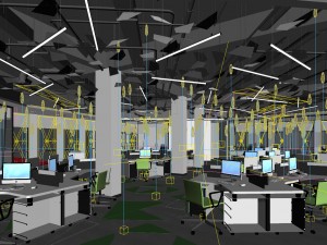 office meeting room reception hall 36 3D Model
