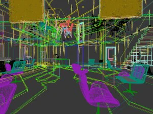 office meeting room reception hall 37 3D Model