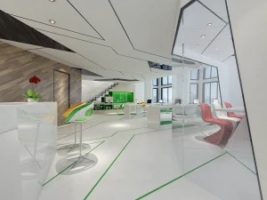 office meeting room reception hall 37 3D Model