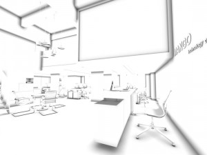 office meeting room reception hall 39 Modello 3D