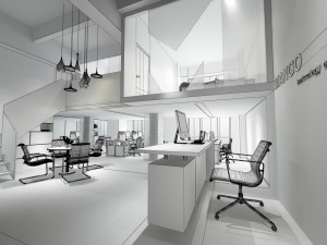 office meeting room reception hall 39 Modello 3D