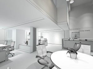 office meeting room reception hall 39 Modello 3D
