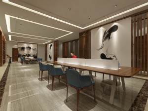 office meeting room reception hall 40 3D मॉडल