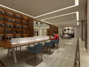 office meeting room reception hall 40 3D Modell