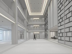 office meeting room reception hall 40 3D Modell