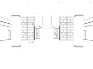 office meeting room reception hall 40 3D Modell